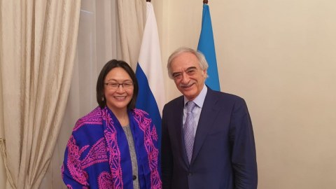 Səfir xarici diplomata Qarabağ barədə məlumat verdi