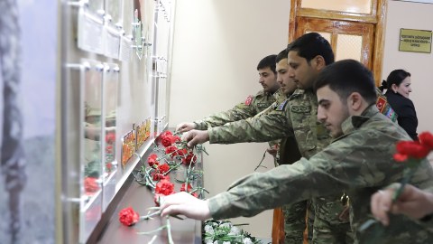 GDU-da "Aprel döyüşləri"nə həsr olunmuş tədbir - FOTOLAR
