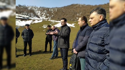 “AzerGold”un nümayəndələri Göygölün sakinlərilə görüşüb