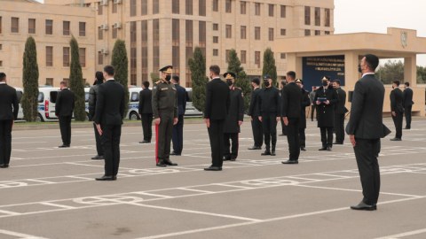 Vətən müharibəsinin 61 iştirakçısı polisə qəbul olundu