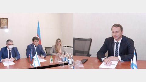 Fuad Muradov İsrailin turizm naziri ilə görüşüb