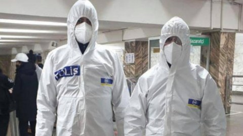Koronavirus xəstəsi metroda SAXLANILDI