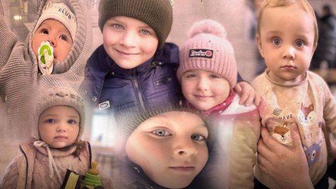 Ukraynada öldürülən uşaqların sayı ARTIR