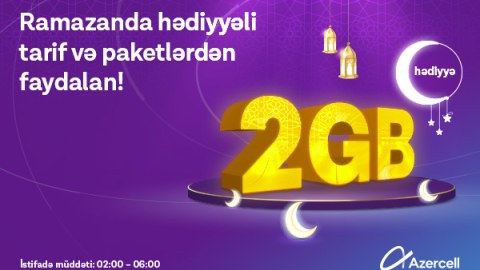 Azercell-dən özəl Ramazan kampaniyası