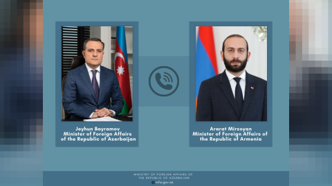 Ceyhun Bayramov Mirzoyanla ilk dəfə telefonla DANIŞDI
