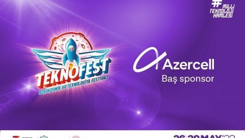 “Azercell” “TEKNOFEST Azərbaycan” festivalının baş sponsoru olub