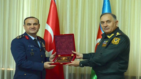Azərbaycan və Türkiyə generalları GÖRÜŞDÜ