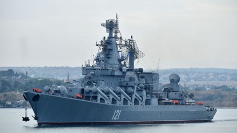 Rusiya Müdafiə Nazirliyi: “Moskva” kreyserinə ciddi ziyan dəyib