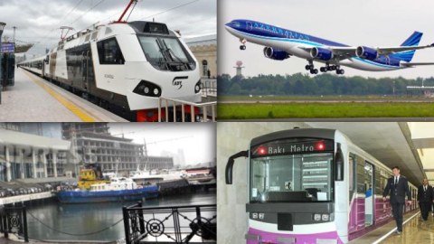 Təyyarə, avtobus, metro - Sərnişin daşınması artıb