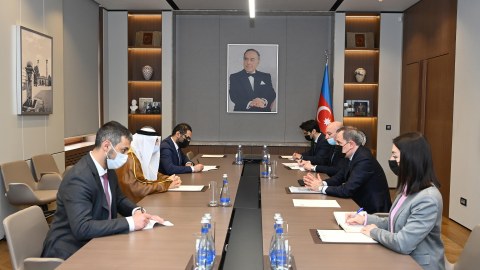 Yeni səfir Bakıya gəldi, nazirlə görüşdü - FOTO
