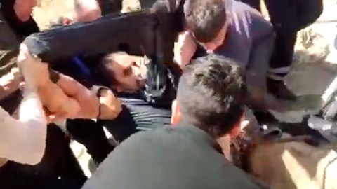 Su quyusuna düşən kişi xilas edildi