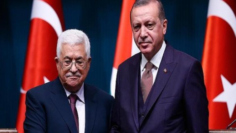 Ərdoğan Fələstin lideri ilə danışıqlar apardı