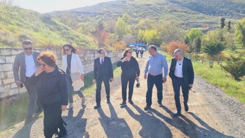 İCOMOS rəsmiləri Ağdama səfər edib