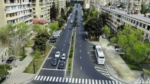 Sülh küçəsinin əsaslı təmiri yekunlaşdı