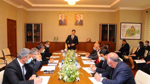 Naftalanda Şura iclası keçirilib - FOTO