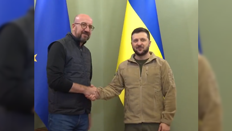 Şarl Mişel Kiyevdə Zelenski ilə GÖRÜŞDÜ