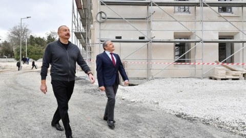 Prezident Şuşada görülən işlərlə tanış olub - YENİLƏNİB