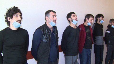 Cinayətkar dəstənin üzvləri saxlanıldı - VİDEO
