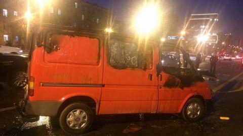 Bakıda mikroavtobus YANDI