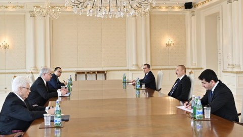 İlham Əliyev Rusiyanın xüsusi nümayəndəsini qəbul etdi