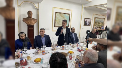 Azərbaycanın İrandakı səfirliyi jurnalistlər üçün iftar süfrəsi açdı