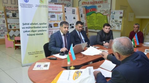 Regionlarda 102 qaziyə hüquqi xidməti göstərilib - FOTO