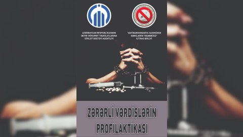 Zərərli vərdişlərin profilaktikasına dair sosial çarx çəkilib