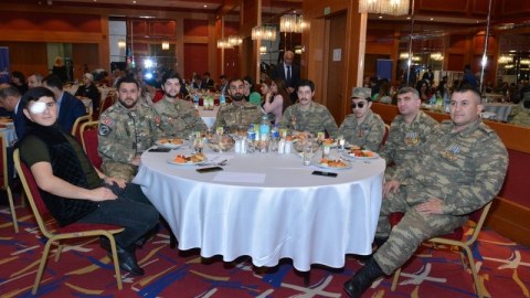 Şəhid ailələri və qazilər üçün iftar süfrəsi təşkil edilib - FOTO