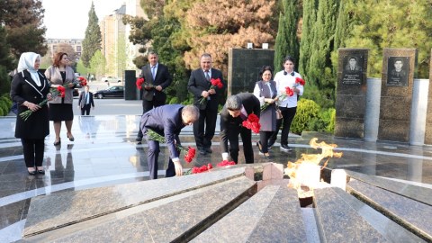 Türkiyənin baş konsulu Naftalanda olub