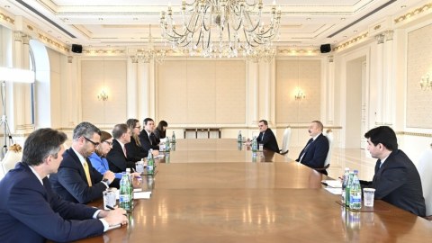 İlham Əliyev amerikalı diplomatları qəbul etdi  - YENİLƏNİB