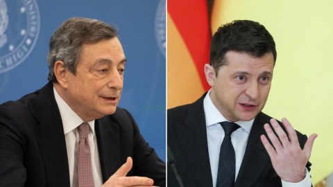 İtaliya Baş naziri Zelenski ilə danışıqlar apardı