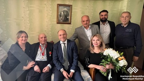 Vidadi Babanlıya “Şərəf” ordeni təqdim edildi