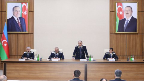 Bakının yeni prokuroru kollektivə təqdim olundu