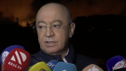 Kəmaləddin Heydərov yanğının ilkin səbəblərini AÇIQLADI