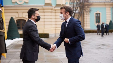 Makron Zelenski ilə danışıqlar aparacaq