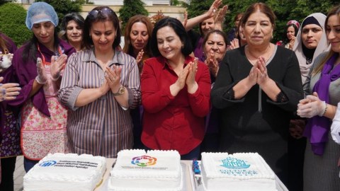 200-ə yaxın kənd qadını bir arada - FOTO