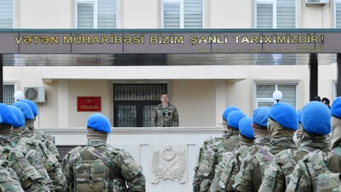 Aprel döyüşləri düşmənə mesaj idi - Prezident