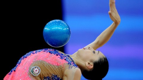 Gimnastlarımız Polşada 2 medal qazandı