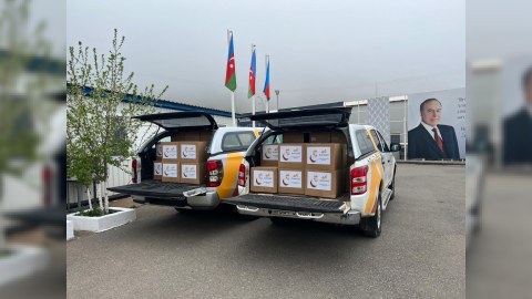 “AzerGold” Daşkəsən və Göygöldə sosial yardım aksiyası keçirib