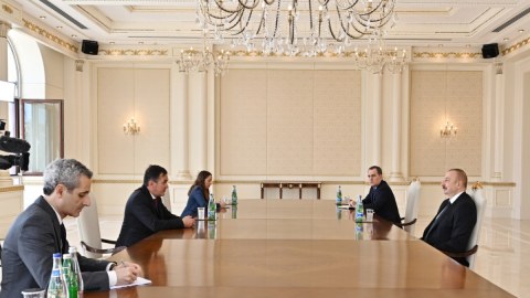 Prezident Fransa XİN-in səfirini qəbul edib - YENİLƏNİB