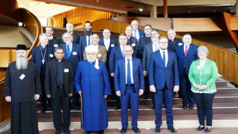 Şeyx bayram günü Strasburqda - FOTO
