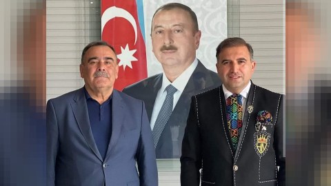 Hacı Nuranla şəkil çəkdirdiyi üçün rəhmət oxudular - Rektordan maraqlı ŞƏRH - FOTO