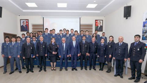 Gömrük Akademiyasında seminar keçirilib - FOTO