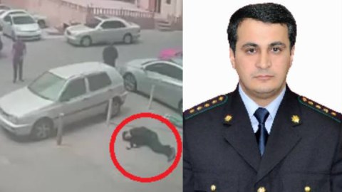 İntihar edən qızı tutmağa çalışan şəxs gömrükçüdür - RƏSMİ