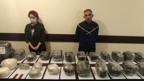 İranla sərhəddə insident - Narkotacirlər saxlanıldı