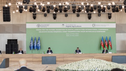 Bakıda FAO Baş Direktorunun iştirakı ilə beynəlxalq konfrans keçirilir