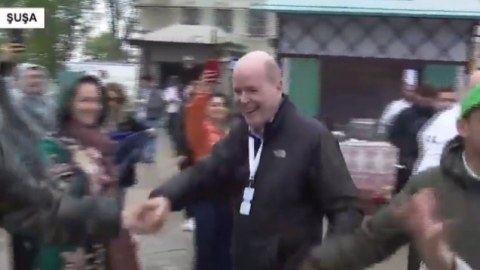 BP-nin regional prezidenti Şuşada “Yallı” getdi - VİDEO