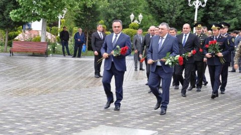 Goranboyda Heydər Əliyevin xatirəsi yad edildi