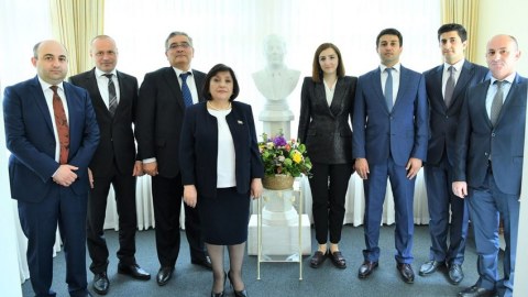 Spiker İsveçrədəki səfirliyimizdə - FOTO