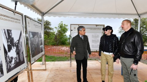 Məşhur tarzən Sadıqcanın Şuşadakı evi də bərpa olunur - FOTO